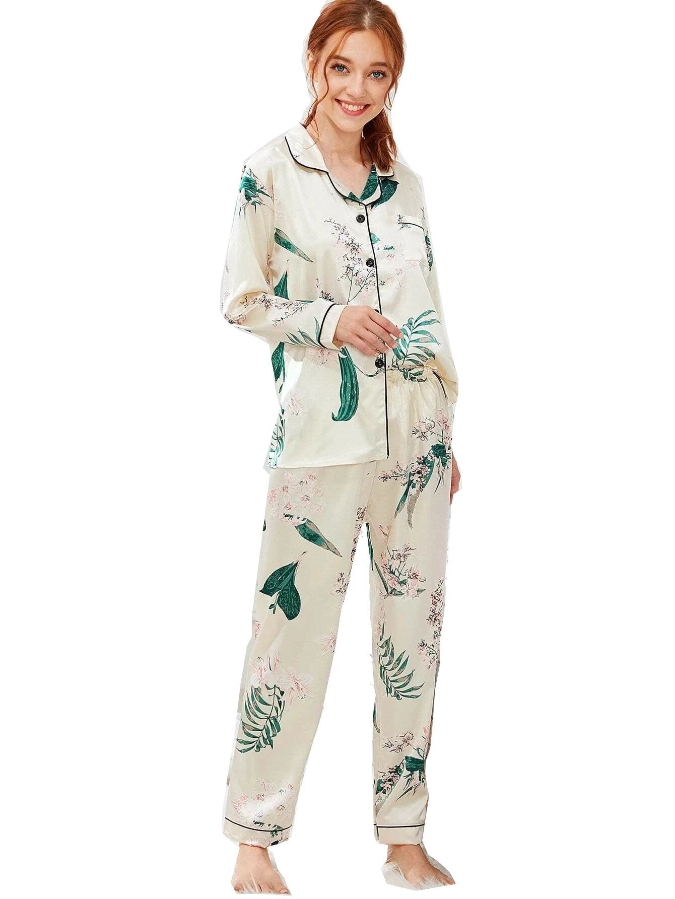 European And American Style Home Service Suit Pajamas Women by GJG Denim