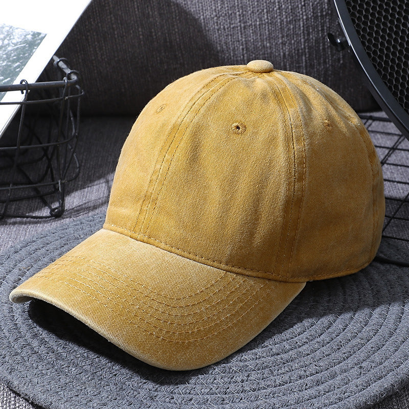 Men's Washed/Distressed Baseball Hats by GJG Denim