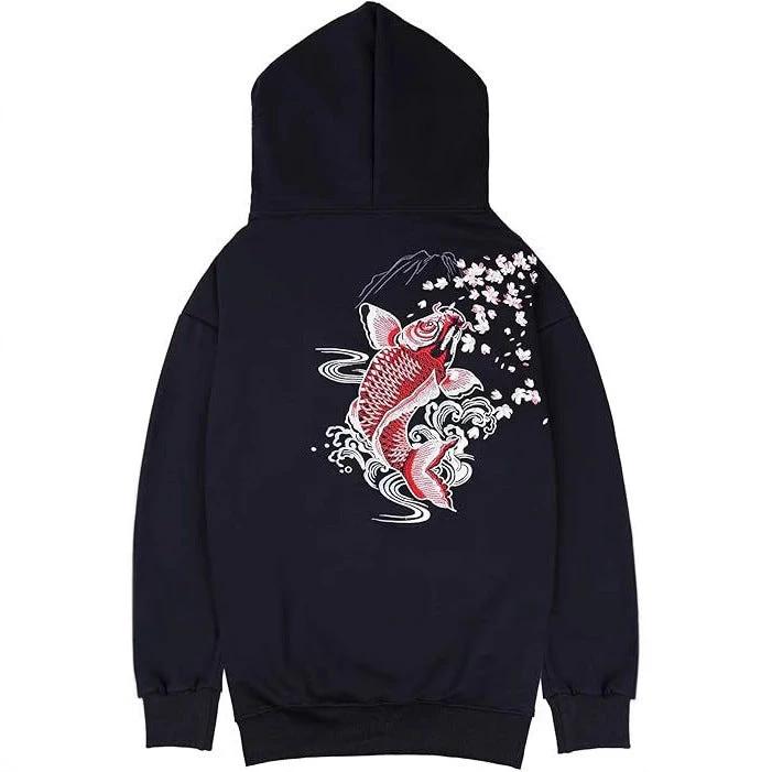Men's Printed Pattern Hoodie by GJG Denim