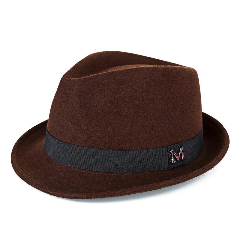 Men's Warm Outdoor Jazz Hat by GJG Denim