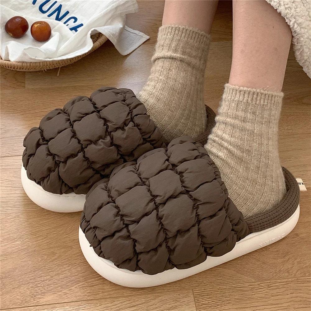 Men's Puffy Slippers by GJG Denim