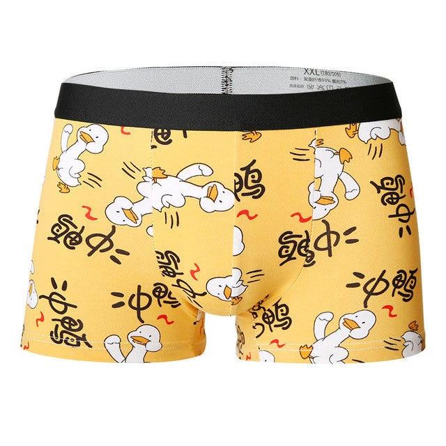 Men's Fashionable Cartoon Underwear by GJG Denim