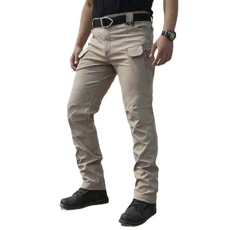 Tactical Loose-fitting Softshell Pants For Men by GJG Denim