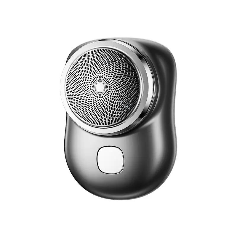 Mini Portable Face Cordless Shavers Rechargeable USB Electric Shaver Wet & Dry Painless Small Size Machine Shaving For Men by GJG Denim