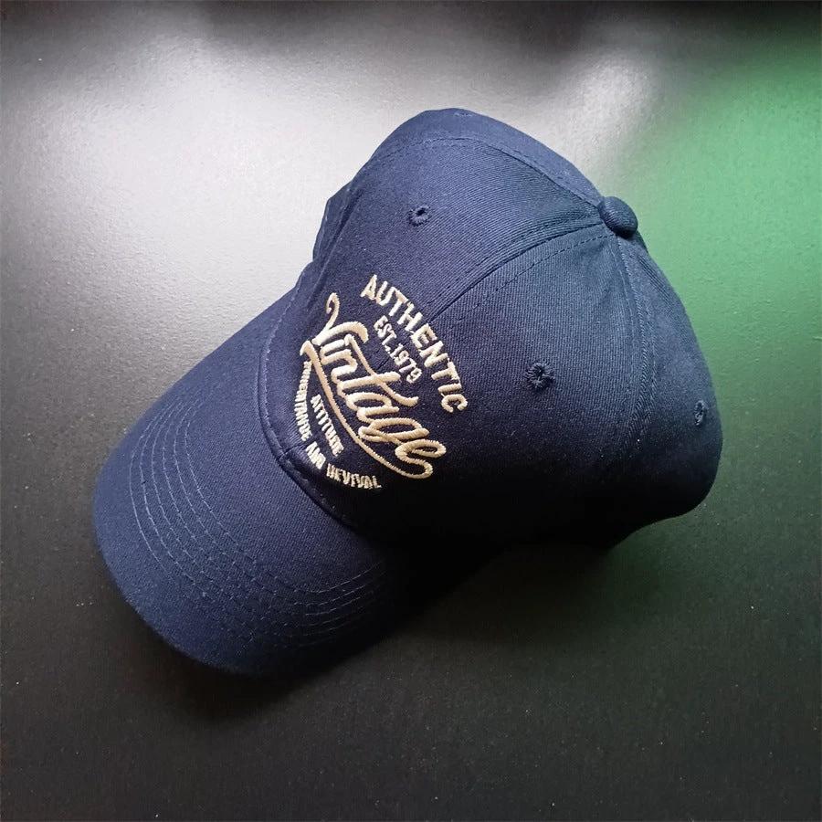 Letter Embroidery Baseball Cap For Men by GJG Denim