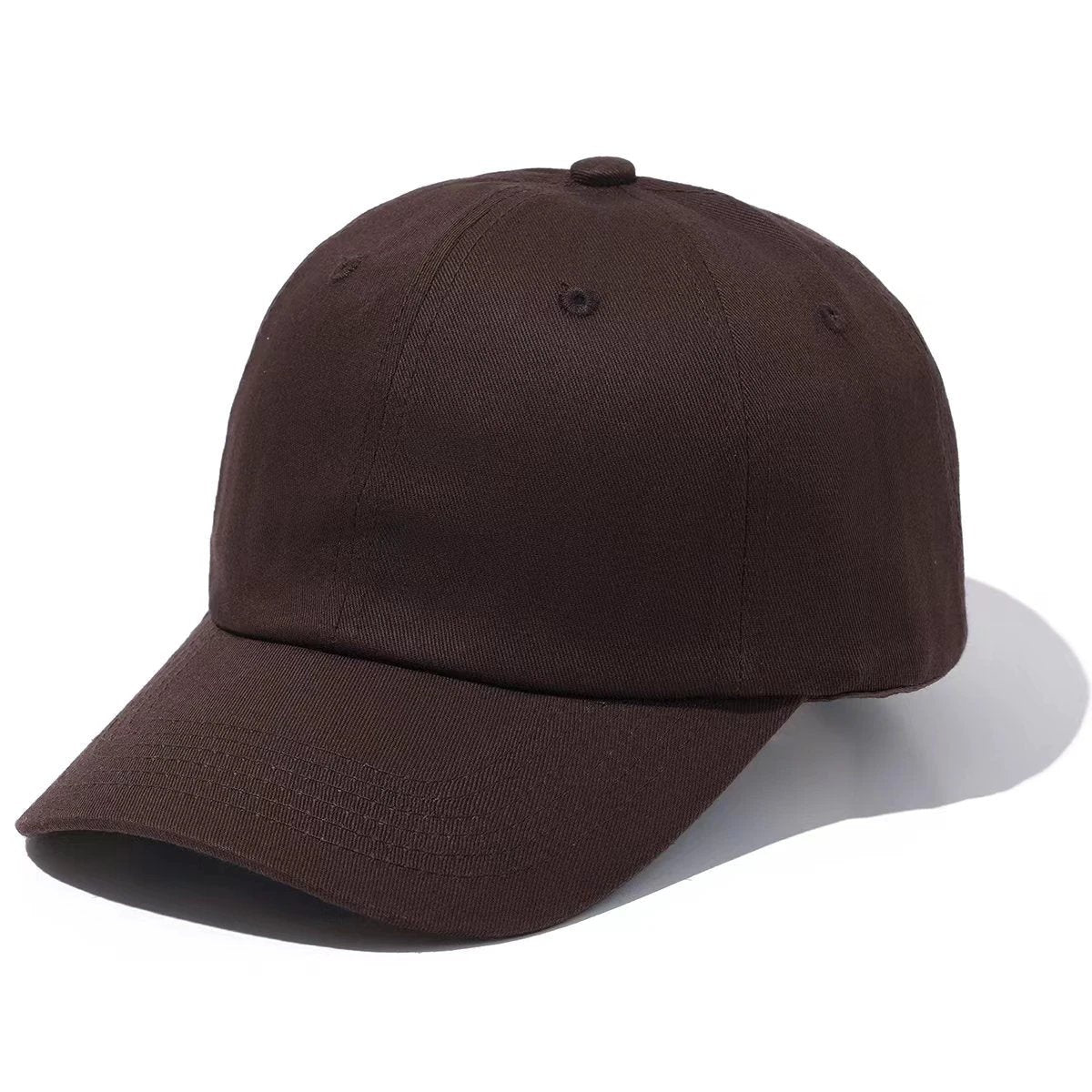 Men's Cotton Solid Color Baseball Cap by GJG Denim