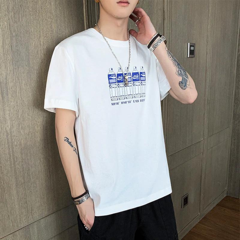 Men's Trendy Cotton T-shirt by GJG Denim