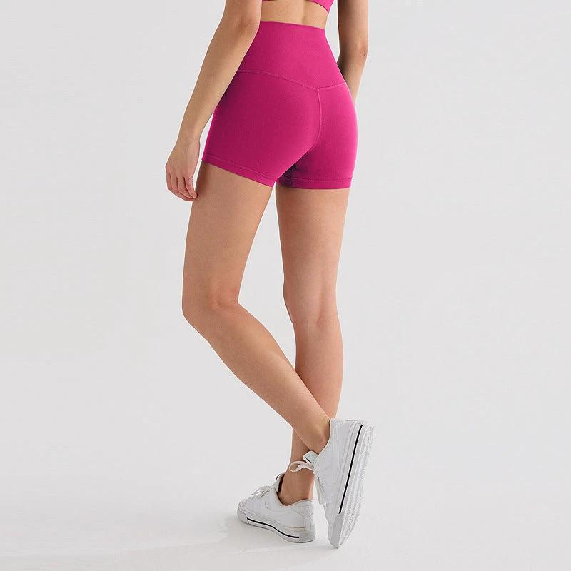 Outerwear-style High-waisted Butt-lifting Fitness Cycling Shorts by GJG Denim