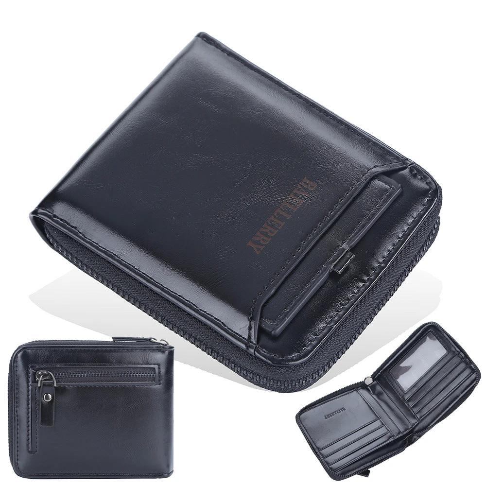 Men's Business Retro Multi Card Slots Wallet by GJG Denim