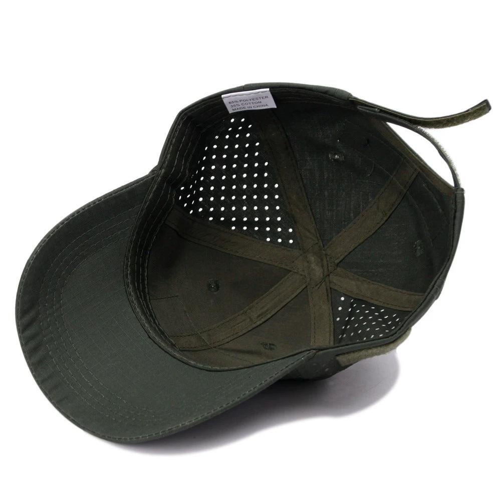 Men's Casual Breathable Baseball Cap by GJG Denim