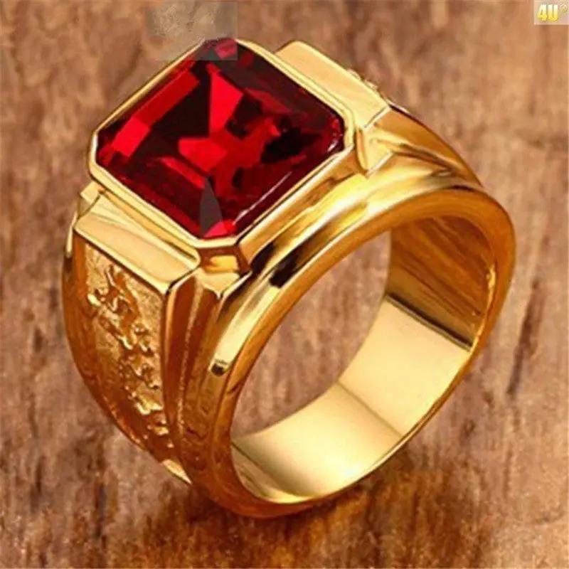 Trendy Fashion Vintage Men's Ring by GJG Denim