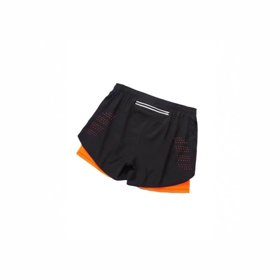 Mens Laser-perforated Breathable And Comfortable Shorts by GJG Denim