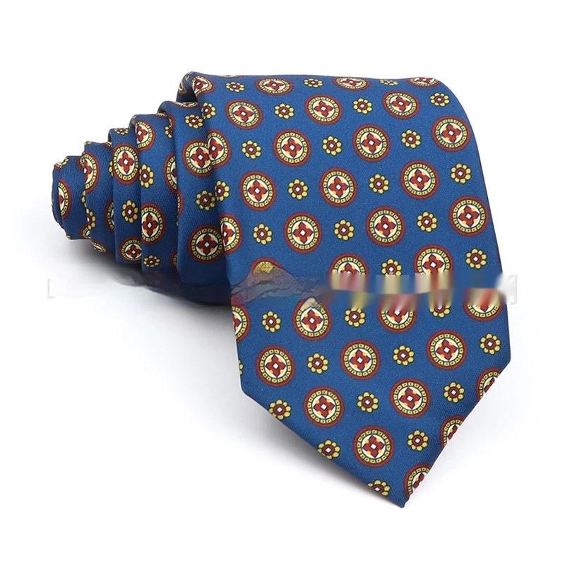 Business Polyester Men's Printed Tie by GJG Denim