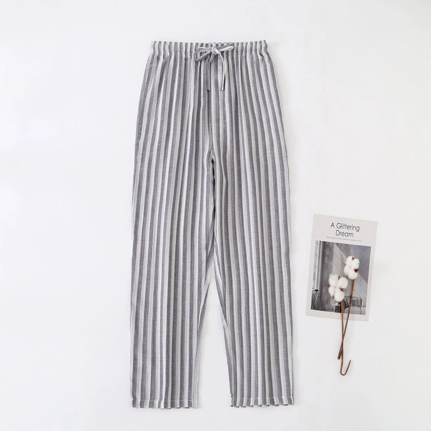 Men's Cotton Pajama Pants by GJG Denim