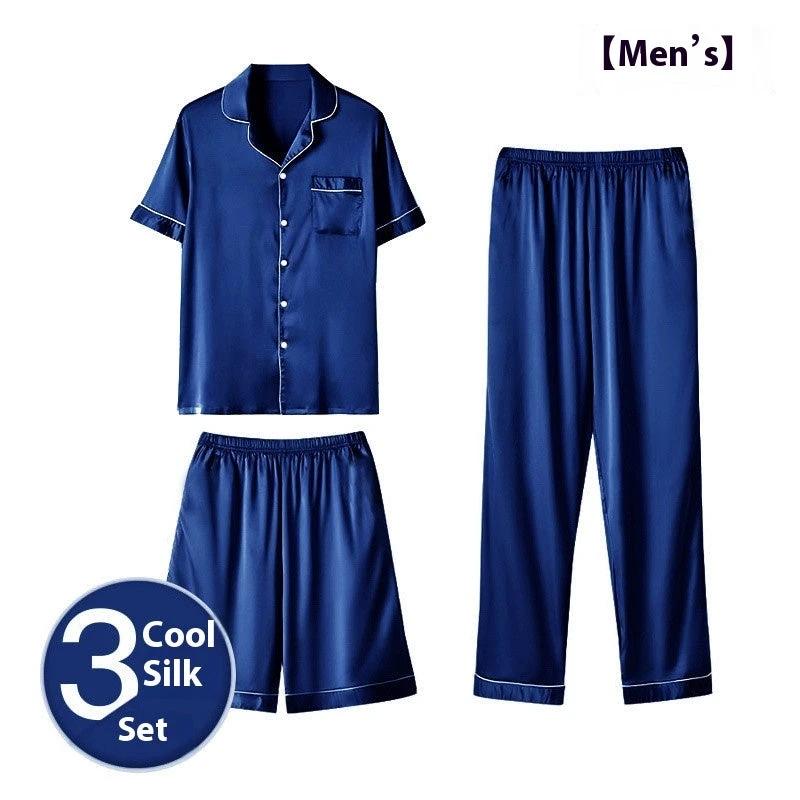 Men's Three-piece Pajamas Set by GJG Denim