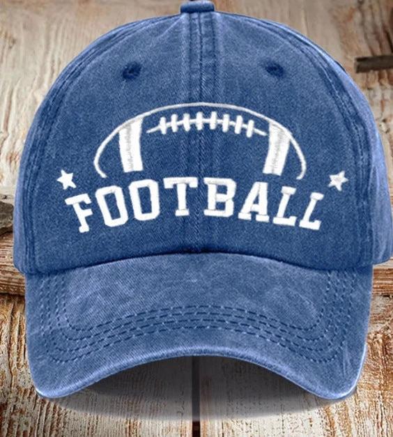 Men's "Football" Baseball Cap by GJG Denim