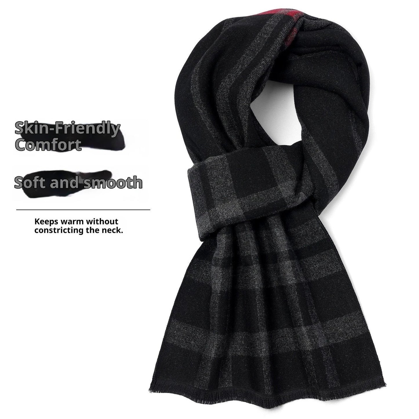 Warm Outdoor Windproof And Cold-proof Versatile Scarf For Men by GJG Denim