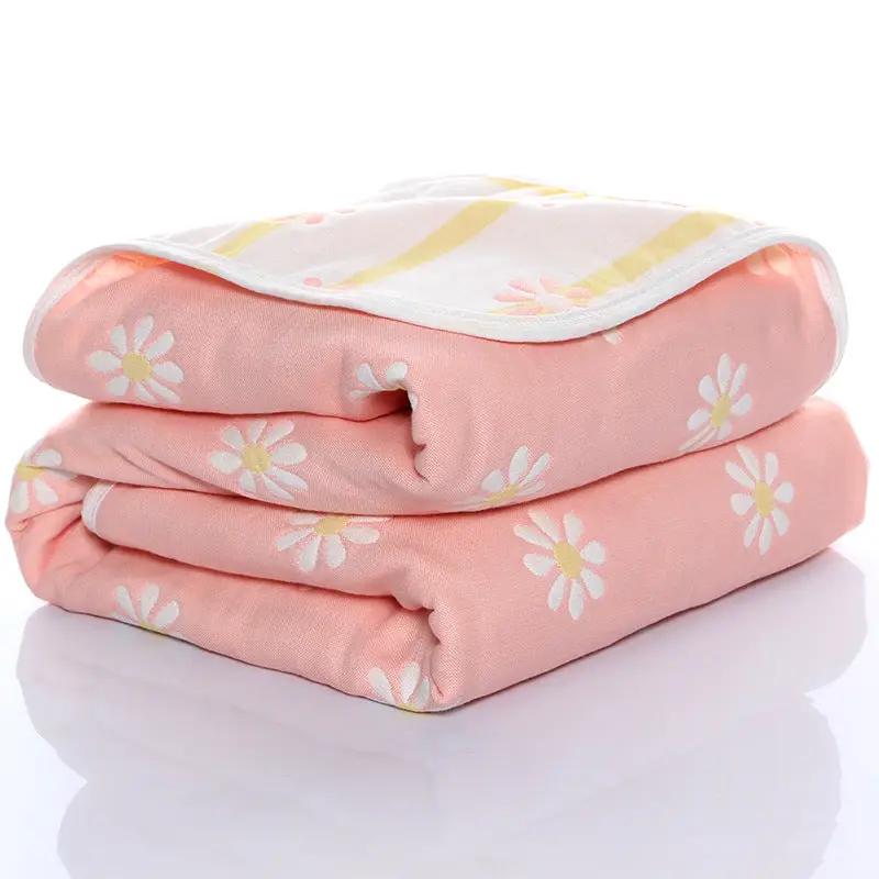 Six-layer Gauze Summer Air Conditioner Quilt Blanket by GJG Denim