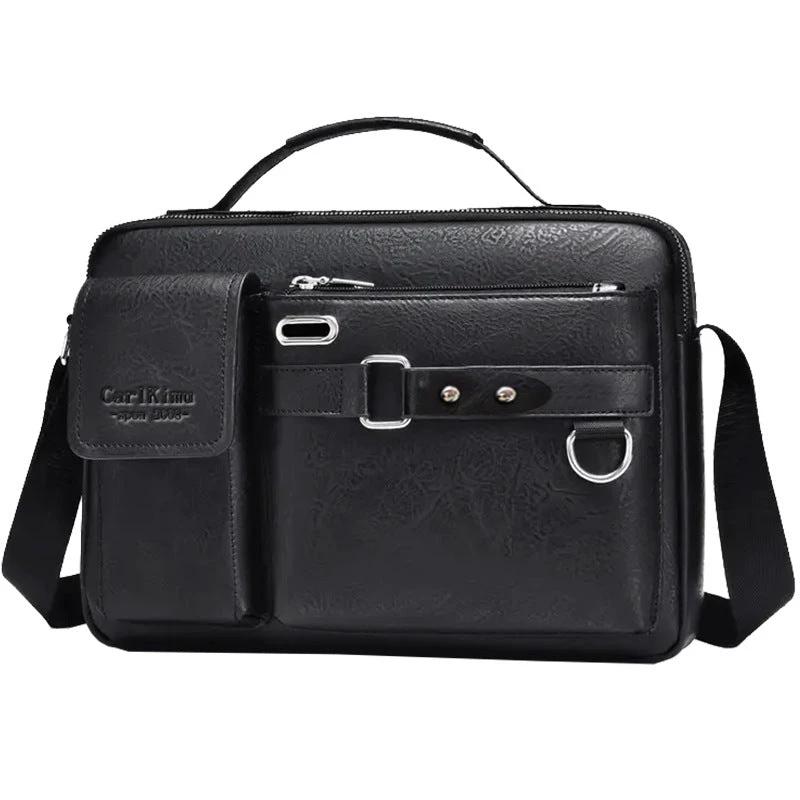 Men's Casual Crossbody Commuter Shoulder Bag by GJG Denim