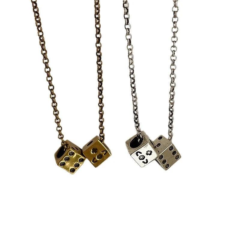 Dice Necklace For Men by GJG Denim