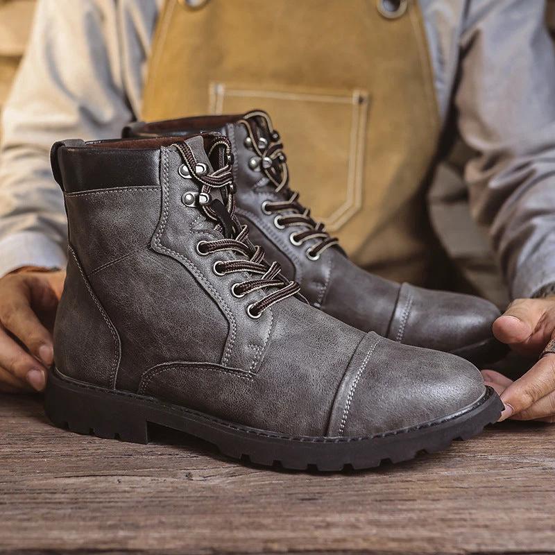 Men's British Style Boots by GJG Denim