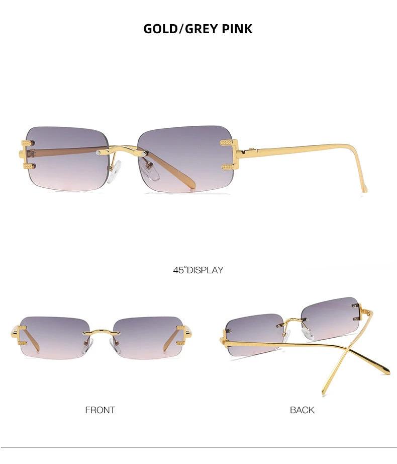 Men's Retro Square Sunglasses by GJG Denim