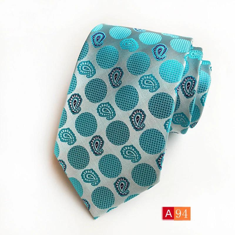 Men's Casual Formal Wear Polyester Jacquard Tie by GJG Denim