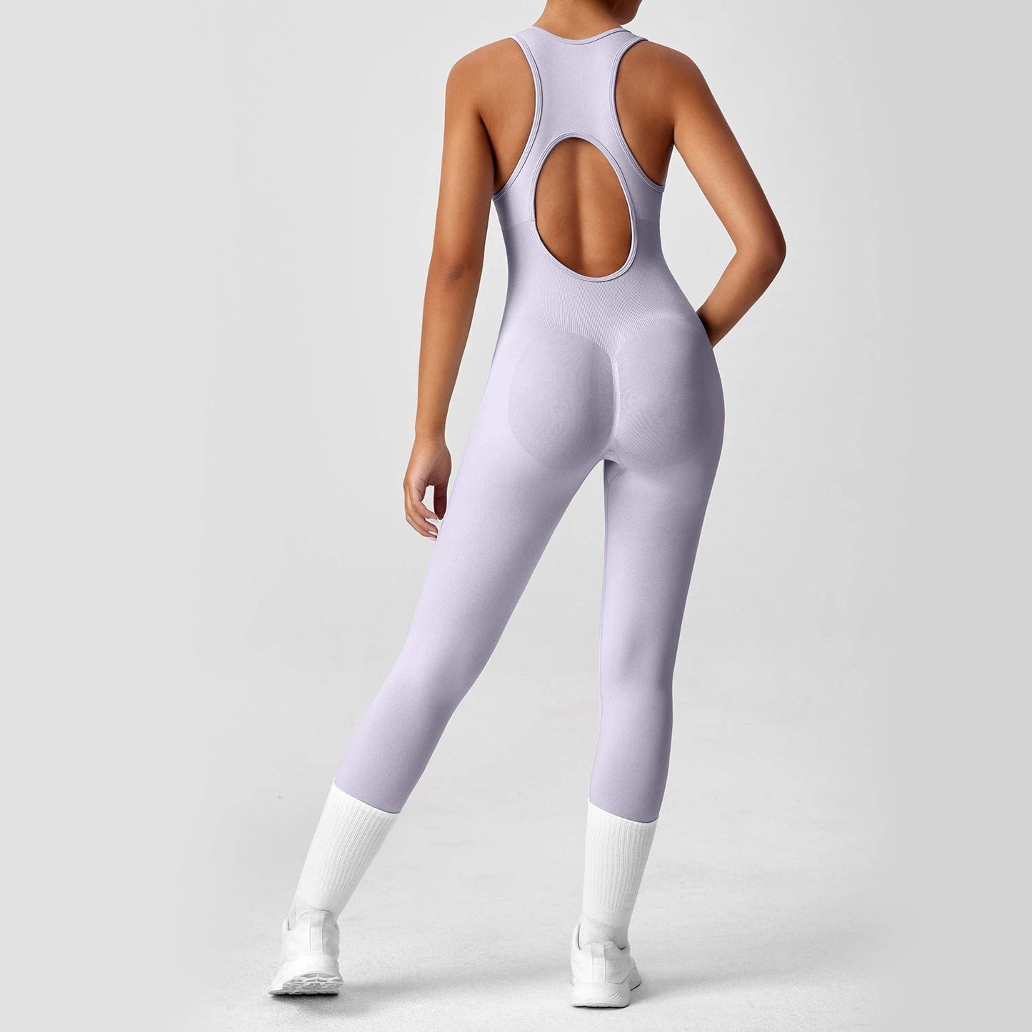 One-piece Yoga Pants Running Fitness Jumpsuit by GJG Denim
