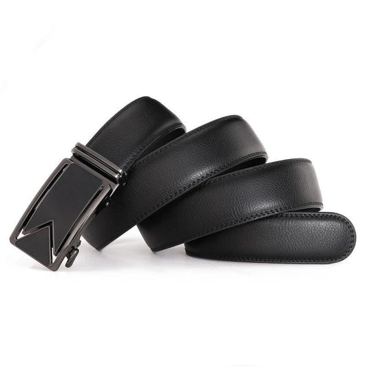 Genuine Leather Men's Comfort Click Belt by GJG Denim