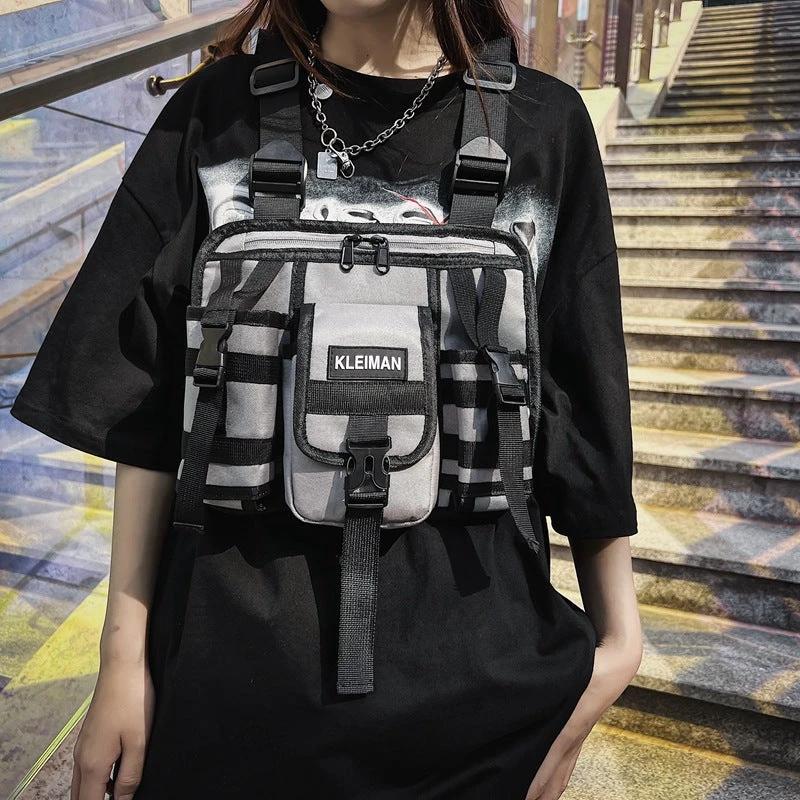 Casual Tactical Chest Bag For Men by GJG Denim