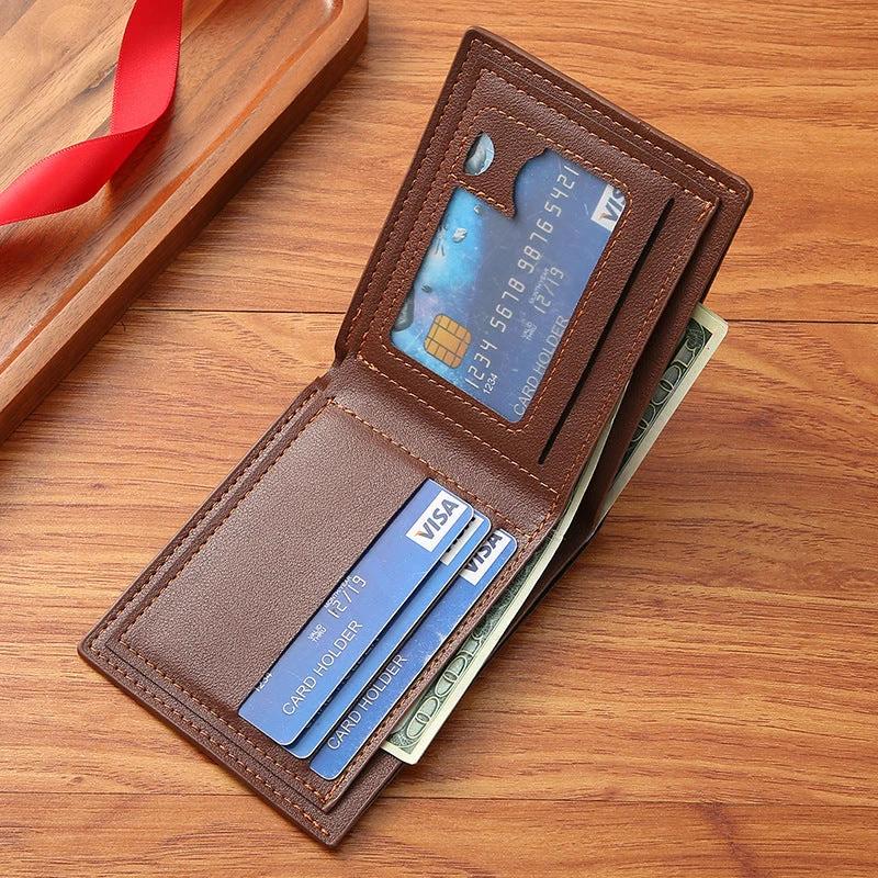 Men's Leather Wallet by GJG Denim
