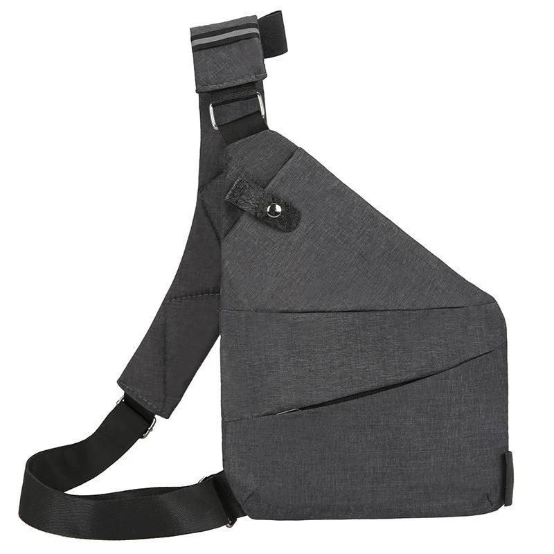 Men's Multifunctional Shoulder Bags Sports Chest Pack Bags by GJG Denim
