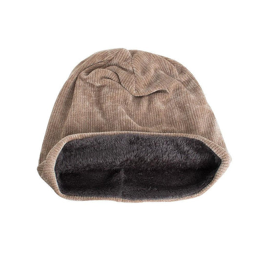 Men's Corduroy Style Knitted Beanie by GJG Denim