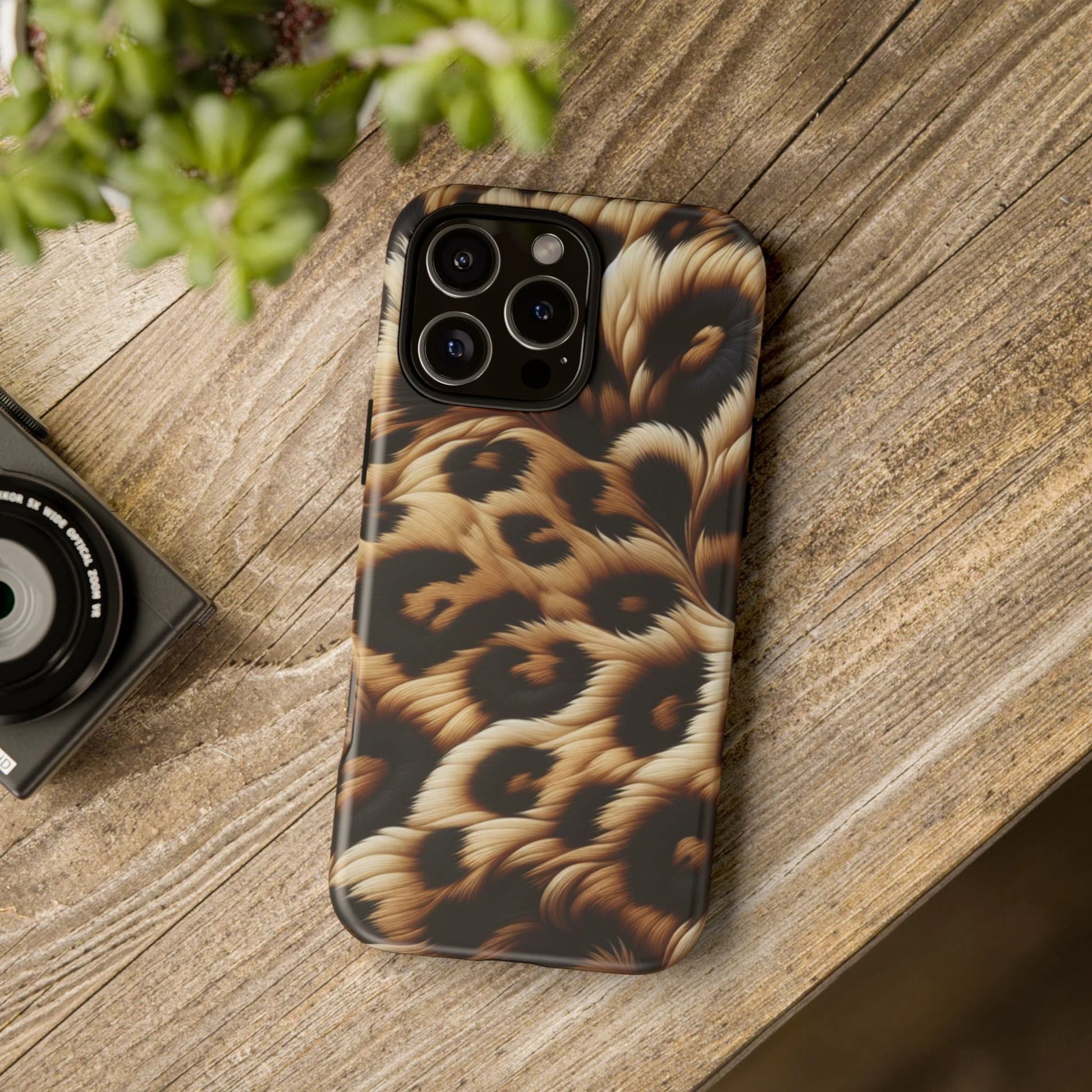 Stylish Phone Case - Tough Cases, Protective Cover for Animal Print Lovers, Gift for Birthdays, Trendy Accessory for Everyday Use, [...] by Printify