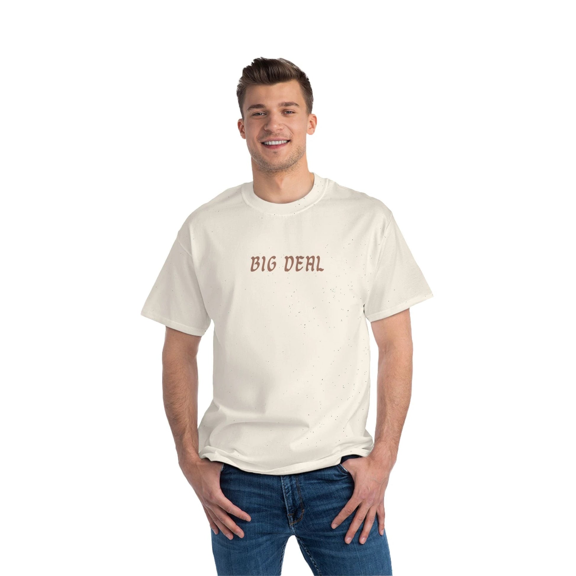 Big Deal Short-Sleeve T-Shirt, Casual Tee, Everyday Wear, Gift for Friends, Fun Statement Shirt, Trendy Fashion by Printify