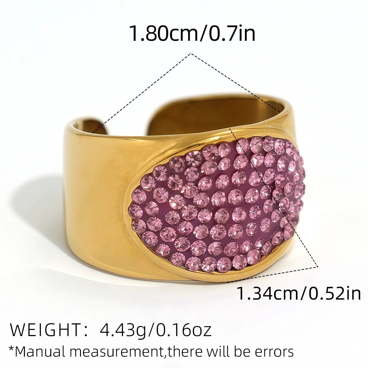 Retro Titanium Steel Ring Niche High-End Square Zircon Stainless Steel Jewelry Cross-Border Hot-Selling by GJG Denim