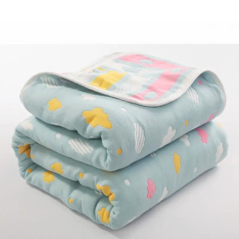 Six-layer Gauze Summer Air Conditioner Quilt Blanket by GJG Denim