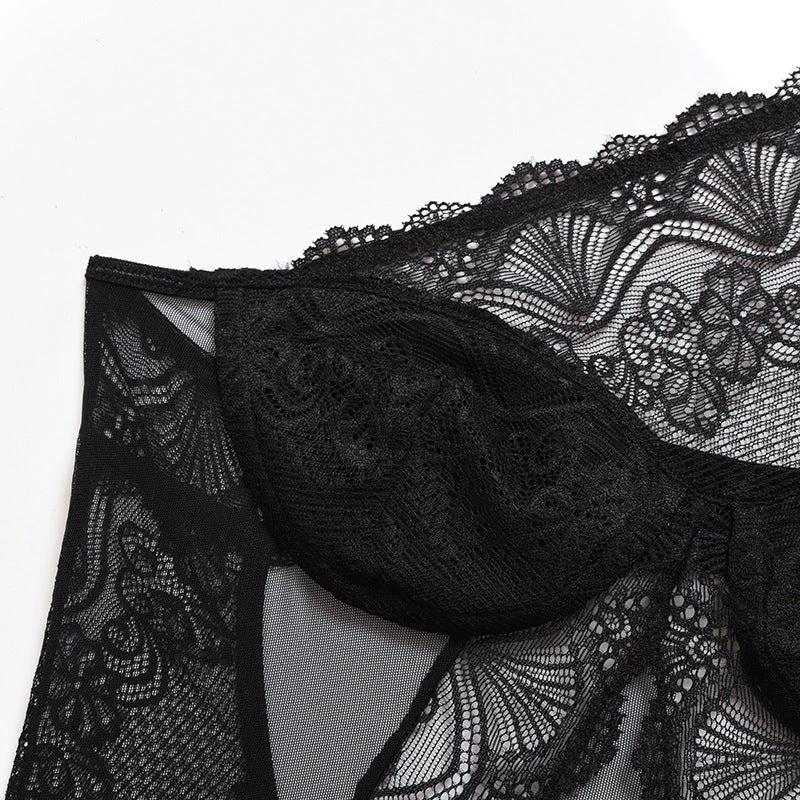 One-shoulder bodysuit by GJG Denim