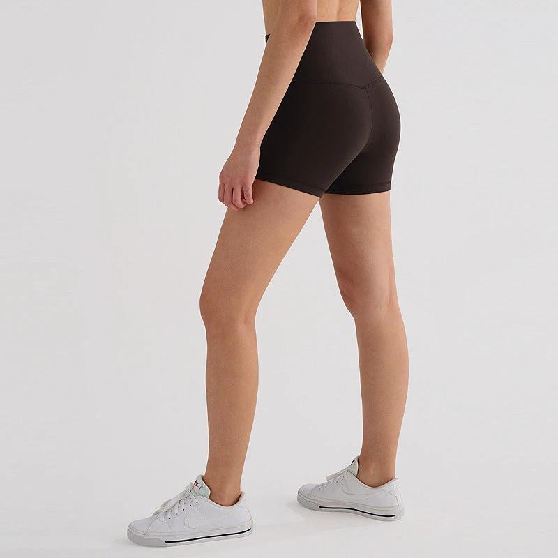Outerwear-style High-waisted Butt-lifting Fitness Cycling Shorts by GJG Denim