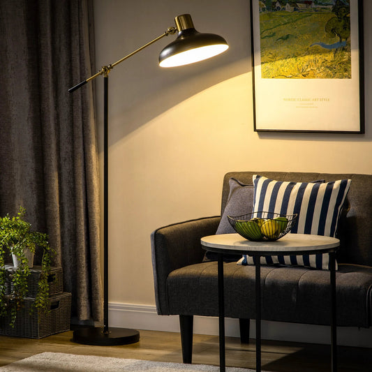 Adjustable Floor Lamp For Living Room by GJG Denim
