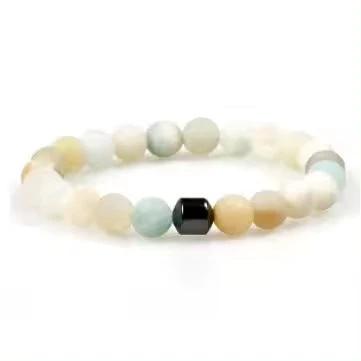 Men's Natural Gemstone Bracelet Vintage by GJG Denim