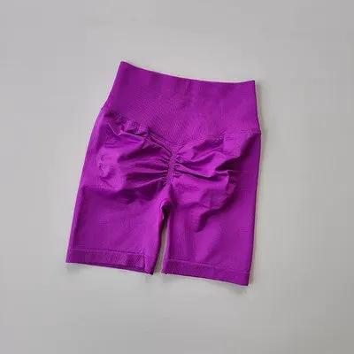 Seamless Butt-Lifting Fitness Shorts For Women by GJG Denim