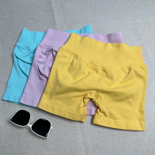 Women's Fashion Personality Fitness Yoga Shorts by GJG Denim