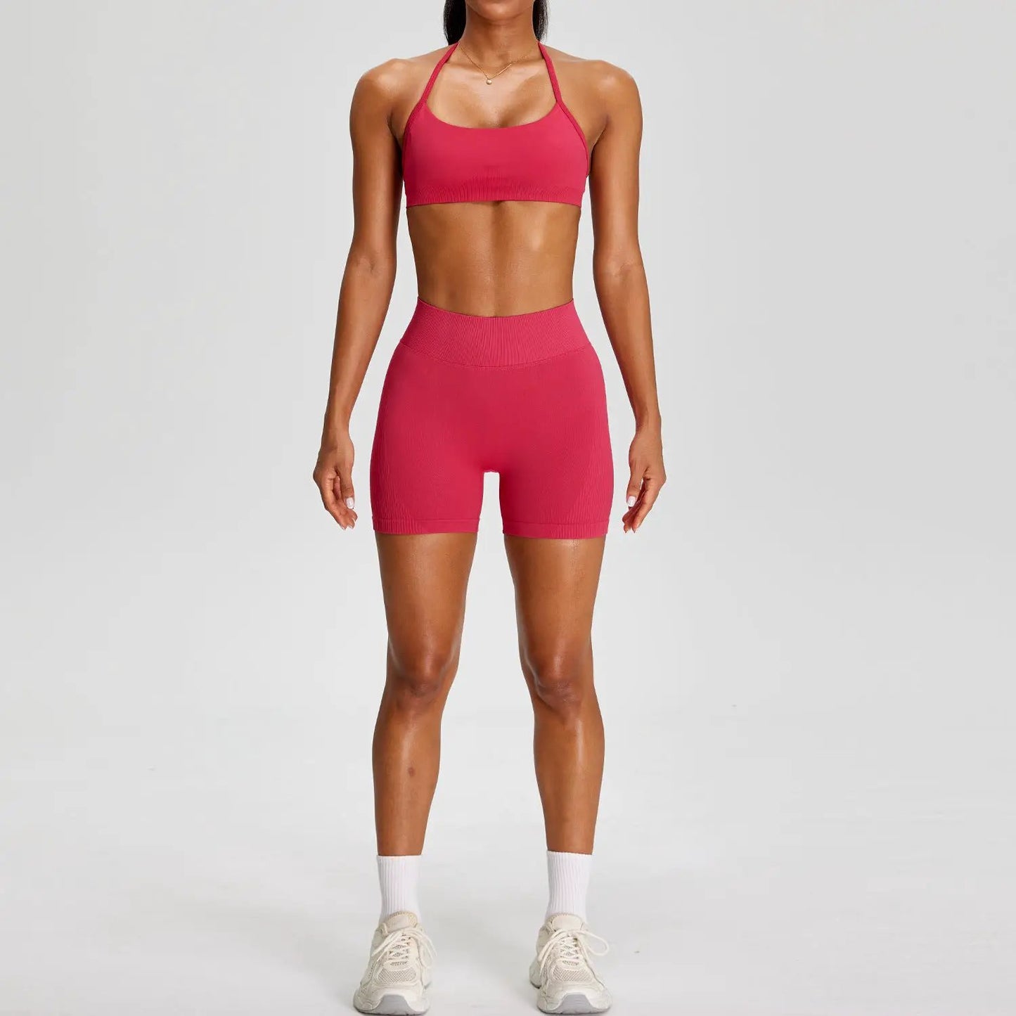 Cycling Fitness Two-piece Yoga Suit by GJG Denim