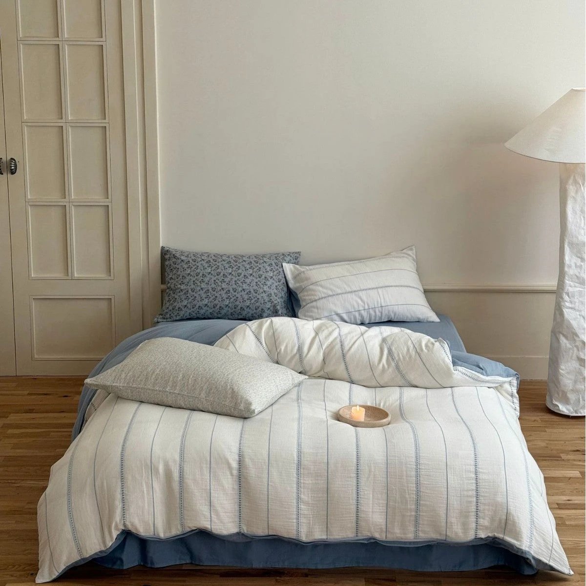 All-cotton Double-layer Gauze Duvet Cover Four-piece Set by GJG Denim