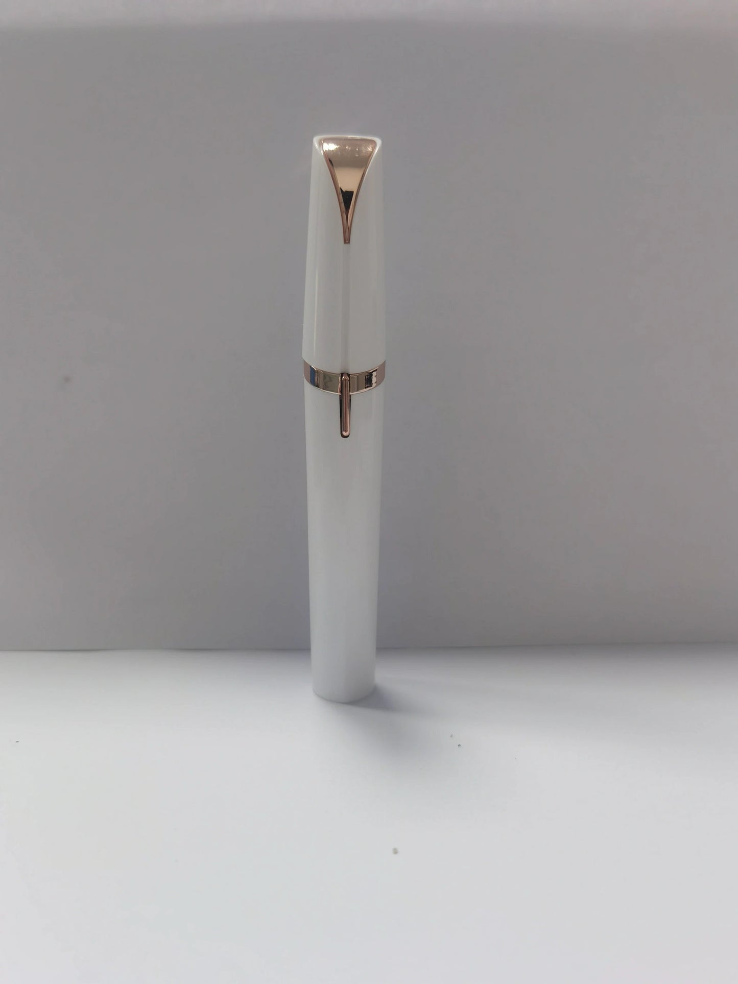 Mini Electric Eyebrow Trimmer Lipstick Brows Pen Hair Remover Painless Razor Epilator with LED Light by GJG Denim