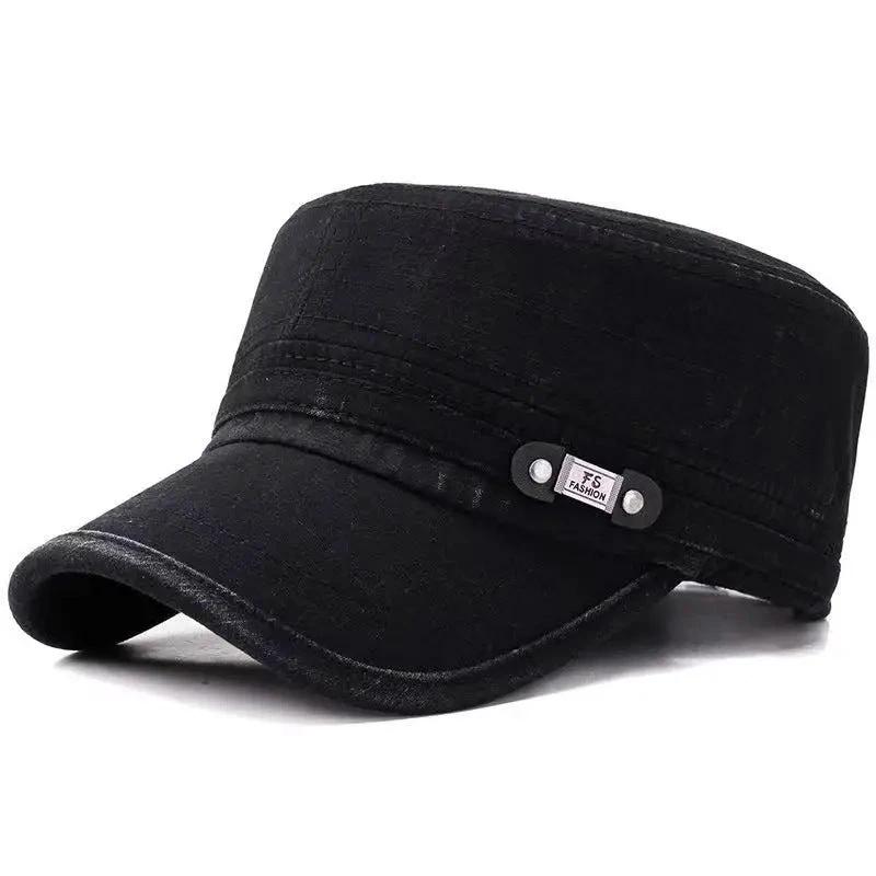 Men's Distressed Adjustable Hat by GJG Denim