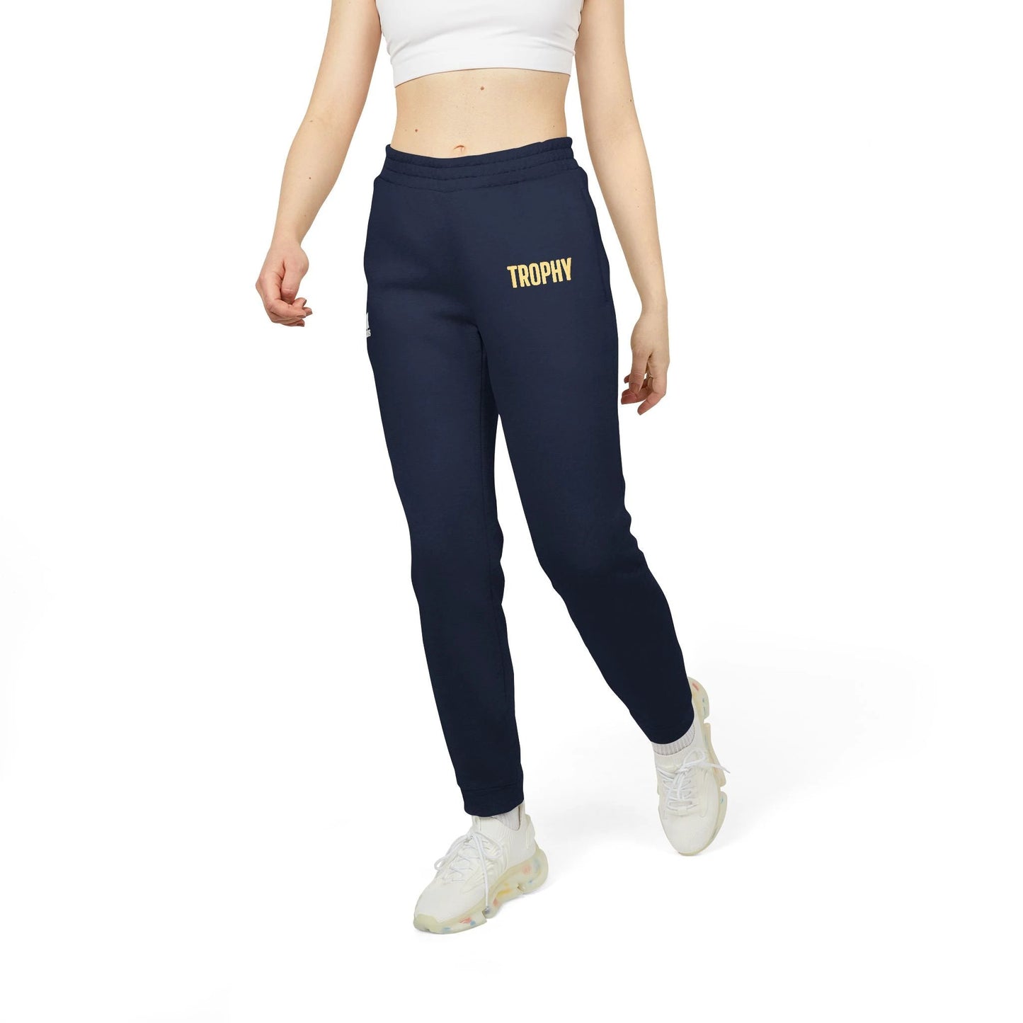 Trophy adidas Unisex Fleece Joggers by Printify