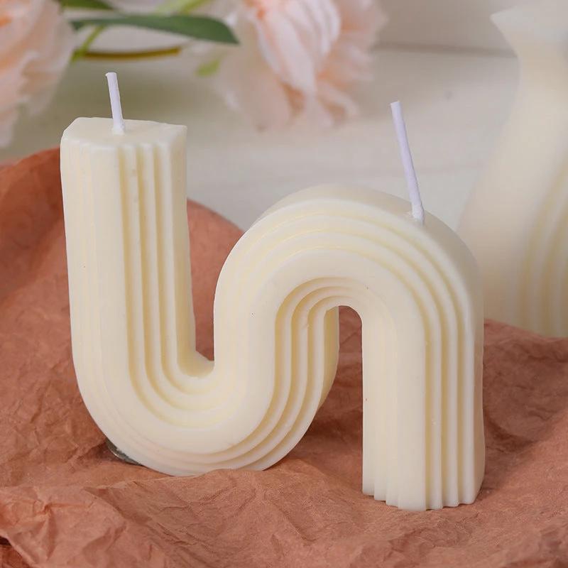 Geometric Shaped Aromatherapy Candles by GJG Denim