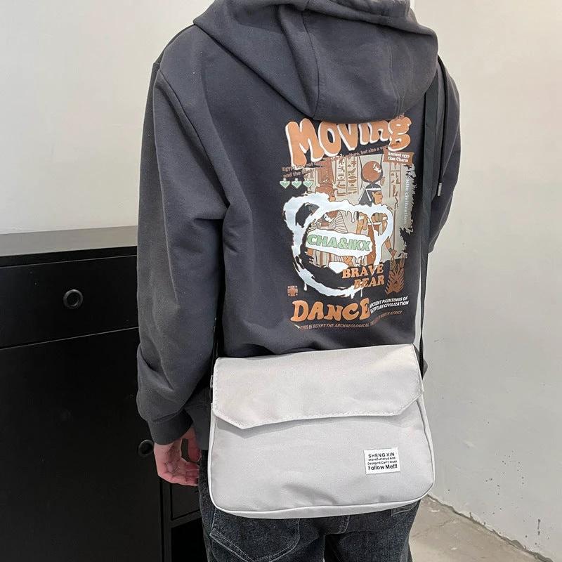 Men's Messenger Small Flap Bags by GJG Denim